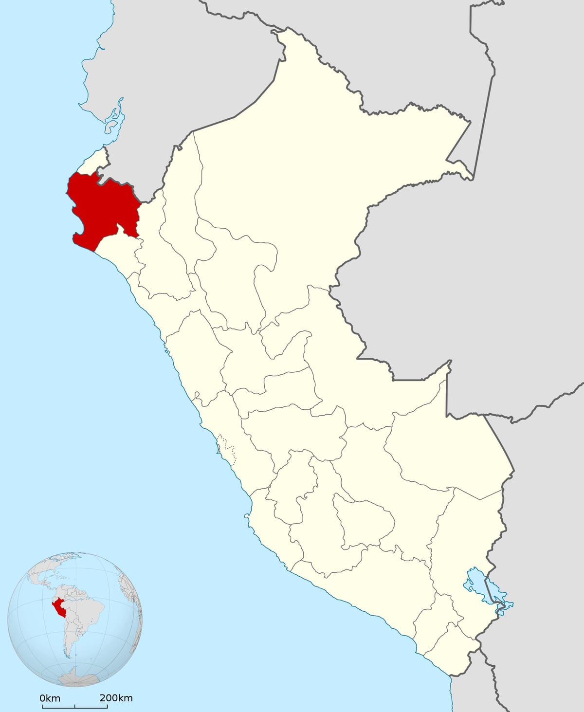 kort: Perú